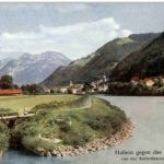 Hallein geegen das Tennengebirge