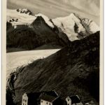 Grossglockner und Pasterze mit Glocknerhaus