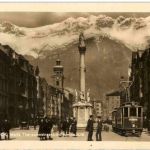 Innsbruck - Maria Theresienstrasse mit Strassenbahn