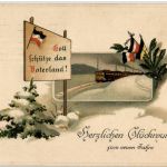 Neujahr - Gott schütze das Vaterland
