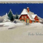 Frohe Weihnachten - Künstlerkarte