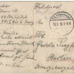 Feldpost - K. D. Feldpostexped.