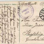 Stambach bei Zabern - Feldpost