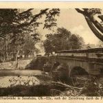 Die Thurbrücke in Sennheim - Feldpost