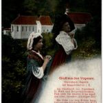 Gruss aus den Vogesen - Dusenbach Kapelle bei Rappoltsweiler - Feldpost