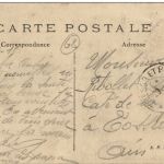 Thann - Maisons bombardees place de l Eglise