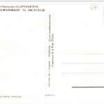 Sparsbach - Hotel Klopfenstein