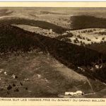 Panorama sur les Vosges pris du Sommet du Gand Ballon