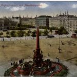 Leipzig - Augustusplatz mit Mendebrunnen