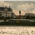 Magdeburg - Kaiser Wilhelm Denkmal