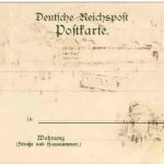 Gruss aus Monning - Litho - Strassenbahn