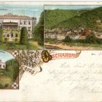 Gruss aus Schandau - Litho