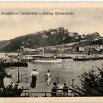 Koblenz - Ausgefahrene Schiffsbrücke