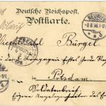 Gruss aus Boppard und Königsstuhl bei Rhens - Litho