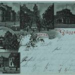 Gruss aus Düsseldorf - Litho