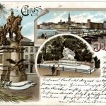 Gruss aus Düsseldorf - Litho