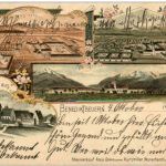 Gruss aus Benediktbeuren - Litho