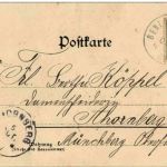 Gruss aus Benediktbeuren - Litho