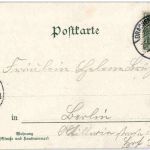 Gruss vom Siebengebirge - Litho