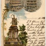 Hannover - Geschäftshaus JW Saltzer - Litho