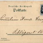 Hannover - Geschäftshaus JW Saltzer - Litho