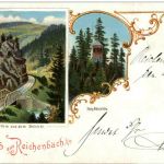 Gruss aus Reichenbach - Litho