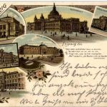 Gruss aus Leipzig - Litho