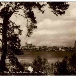 Waren Müritz - Blick von den Tannen auf der Stadt