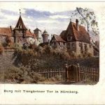 Nürnberg - Burg mit tiergärtner tor