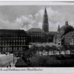 Kiel - Blick auf Rathaus und Stadttheater