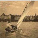 Hamburg - Partie an der Alster