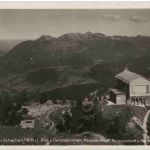 Königshaus und Schachen - Blick auf Partenkirchen