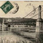 Gennes - Le Pont Suspendu