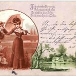 Gruss aus - Litho