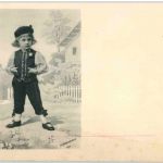 Kind in Tracht