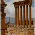 Liban - Colonnes du Temple de Jupiter