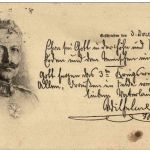 Kaiser Wilhelm II - Weihnachtsgruss des Kaisers