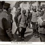 On interroge un prisonnier allemand