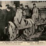 in Belgium - Two German mortars