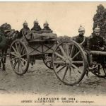 Campagne de 1914 - Armee Allemande - Artillerie de campagne