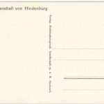 Generalfeldmarschall von Hindenburg