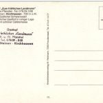 Steinen Kirchhausen - Gasthof Z'um frölichen Landmann