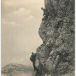 Schwere Arbeit - Bergsteiger
