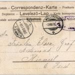 Trachten Prägekarte Litho