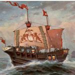 Chr. Rave - Hansa Kriegsschiff - Die bunte Kuh