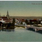 Konstanz a. Bodensee - Partie mit der Rheinbrücke