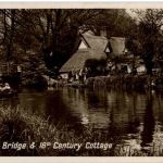 Flatford Bridge &amp; 16th Century Cottage