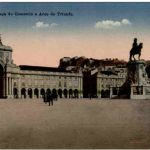 Lisboa - Praca do Comercio e Arco do Triunfo
