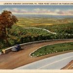 Looking towards Uniontown