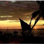 Sunset in Ceylon